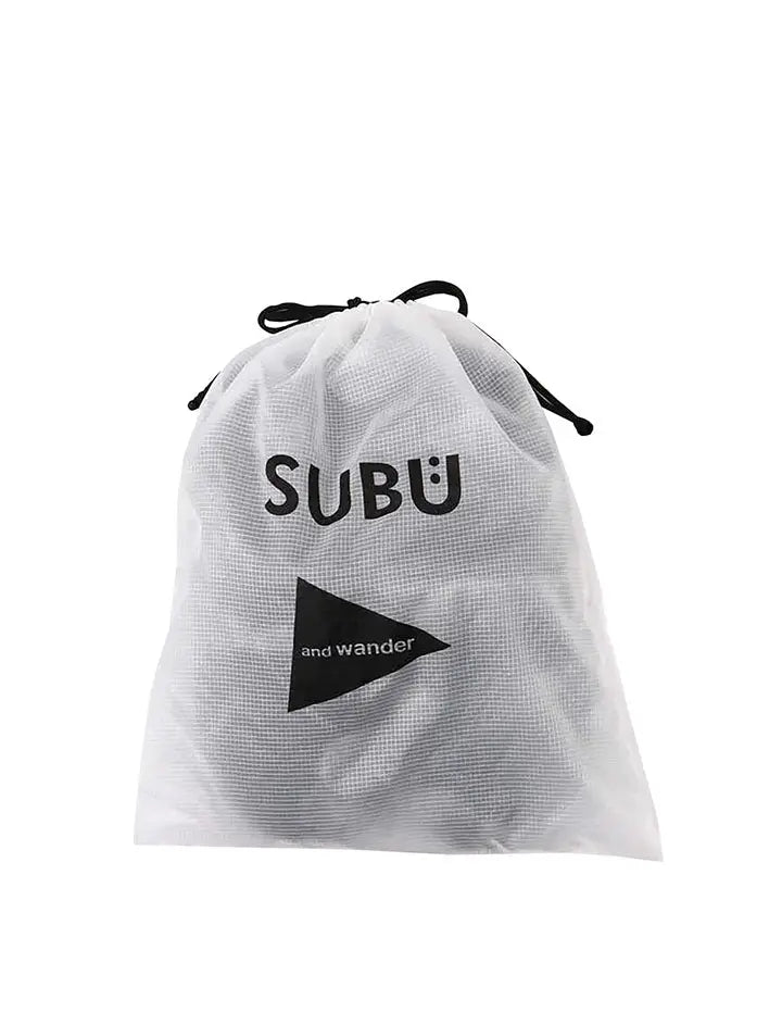 Subu × And Wander Ecopak Slipper Off White