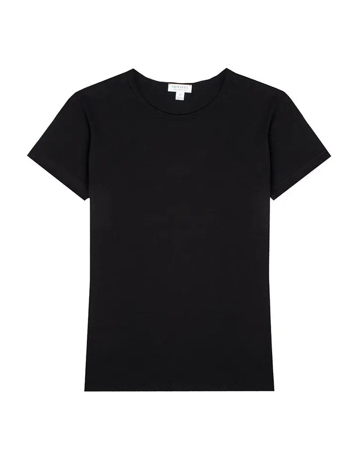 Sunspel Classic T-Shirt Black Sunspel