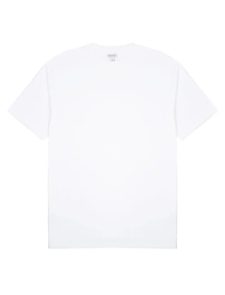 Sunspel Oversized T-Shirt White Sunspel