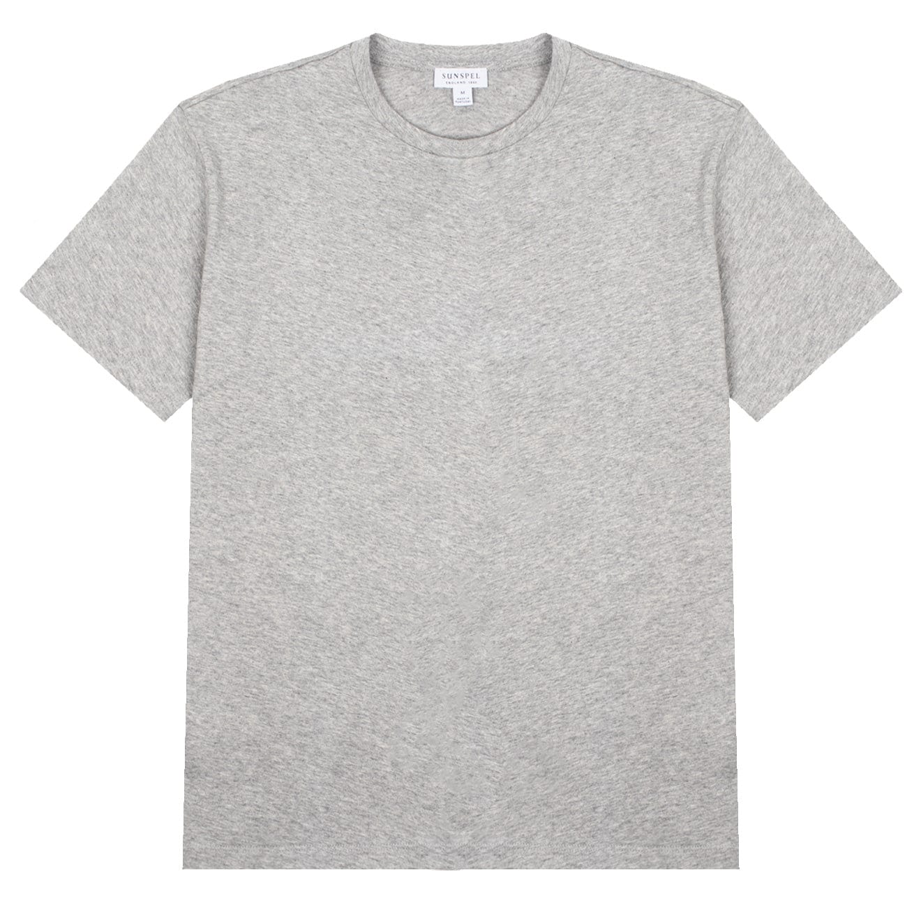 Sunspel Boy Fit T-Shirt Grey Melange