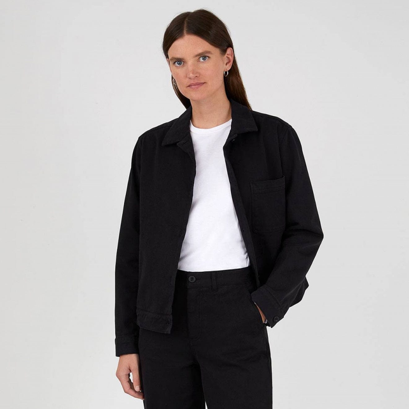 Sunspel Chore Jacket Black