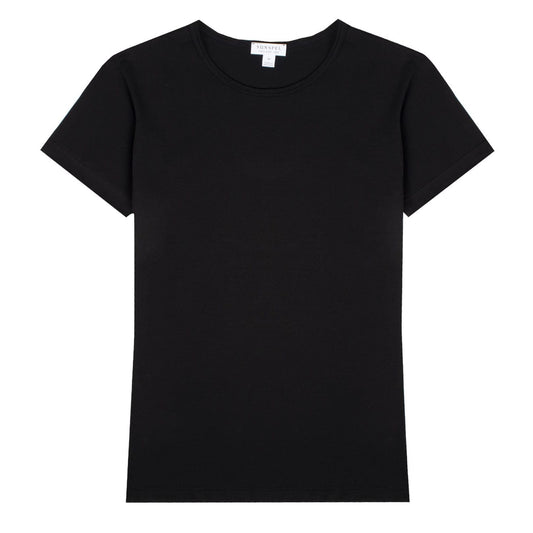 Sunspel Classic T-Shirt Black