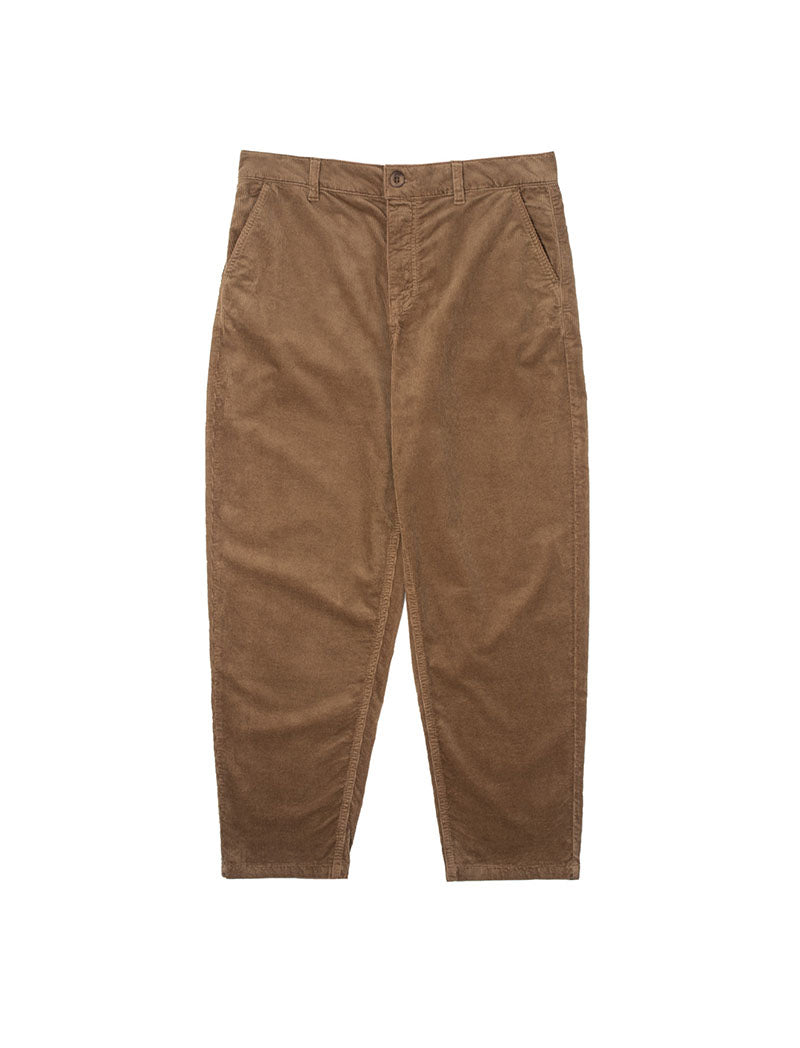 Sunspel Womens Corduroy Trousers Dark Camel Sunspel