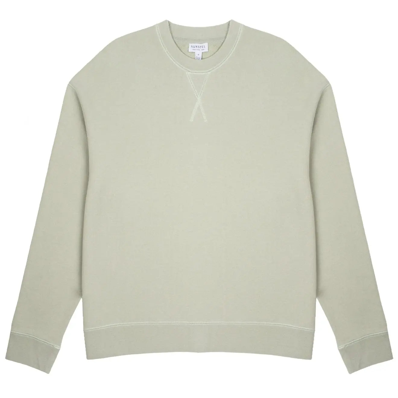 Sunspel Loopback Sweatshirt Pistachio