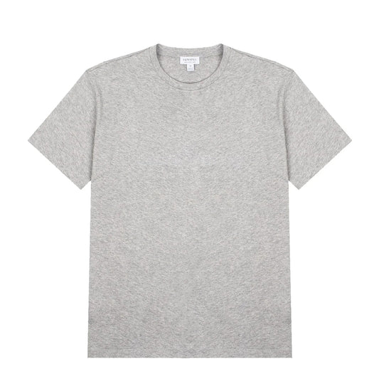 Sunspel Boy Fit T-Shirt Grey Melange