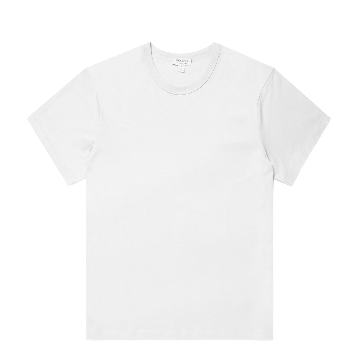 Sunspel Womens Everyday T-Shirt White