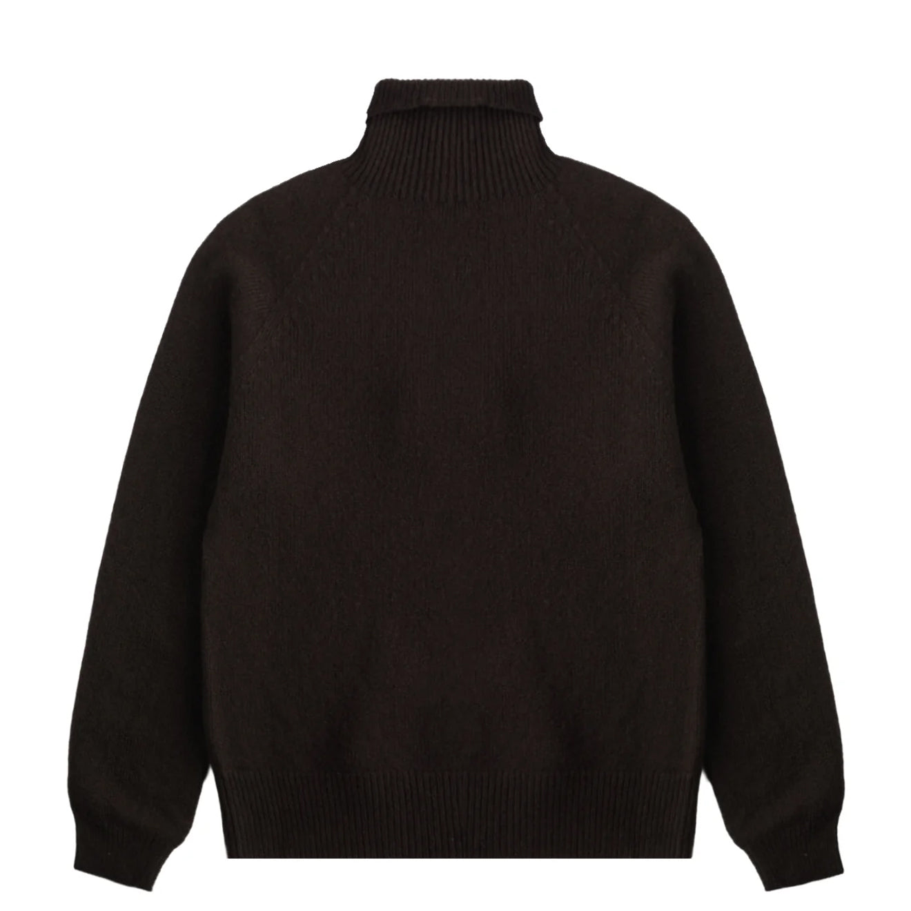 Sunspel Womens Lambswool Funnel Truffle