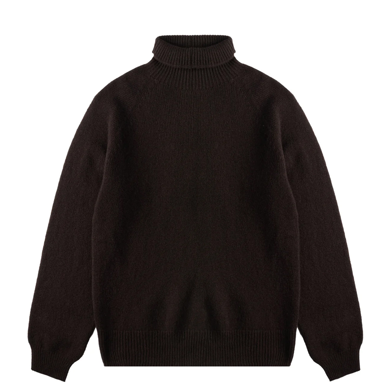 Sunspel Womens Lambswool Funnel Truffle