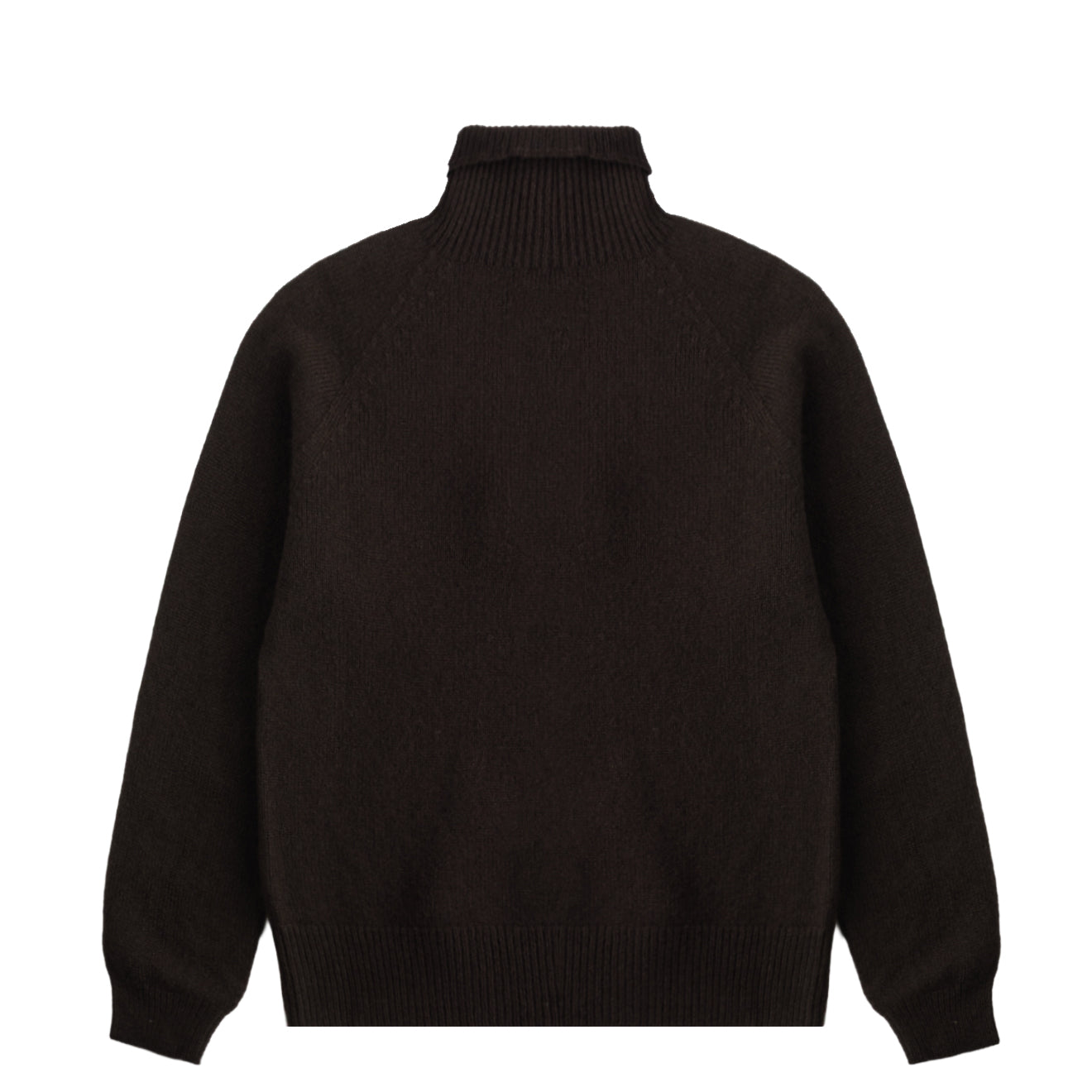 Sunspel Womens Lambswool Funnel Truffle