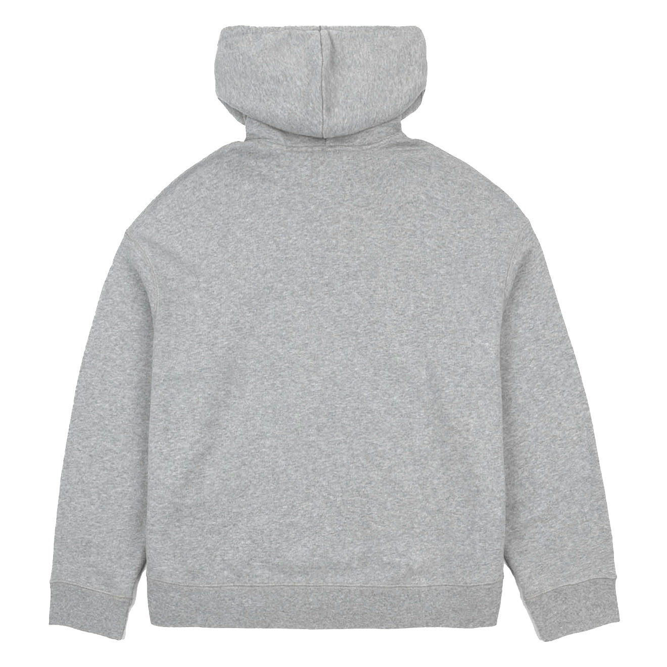 Sunspel Womens Loopback Hoody Grey Melange - pam pam 