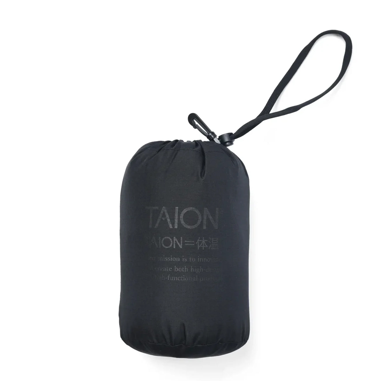 Taion Military V-Neck W-Zip Down Vest Soft Shell Dark Navy