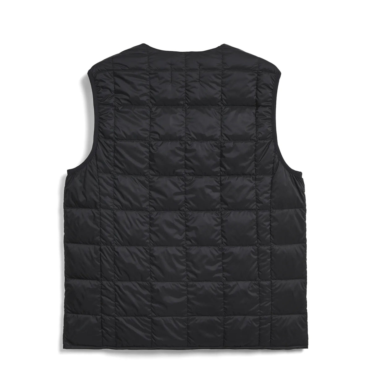 Taion Womens Crewneck Button Down Vest Black