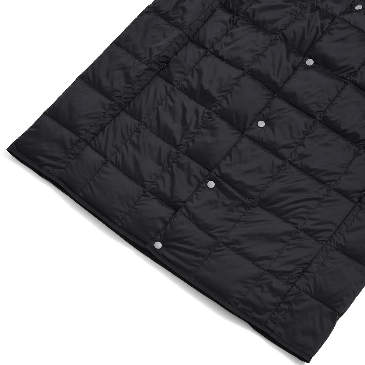 Taion Womens Crewneck Button Down Vest Black