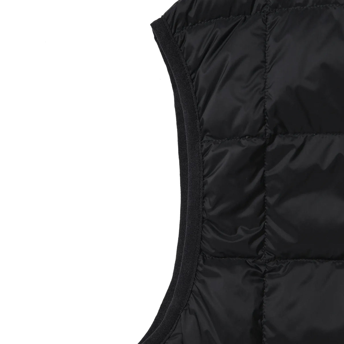 Taion Womens Crewneck Button Down Vest Black