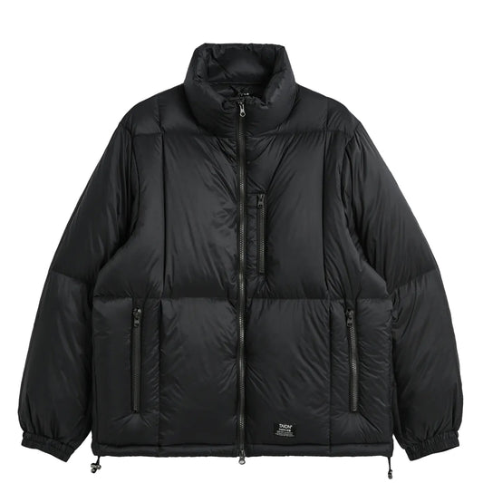 Taion Work W-Zip Volume Down Jacket Black