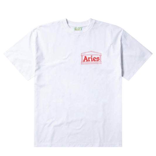 Aries Temple SS Tee White - pam pam