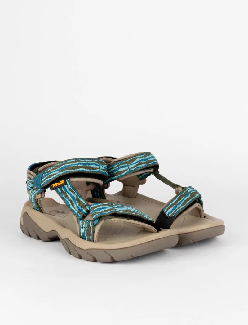 Teva Terra FI 5 Universal Sandals Foggy Mountain Blue / Green Teva