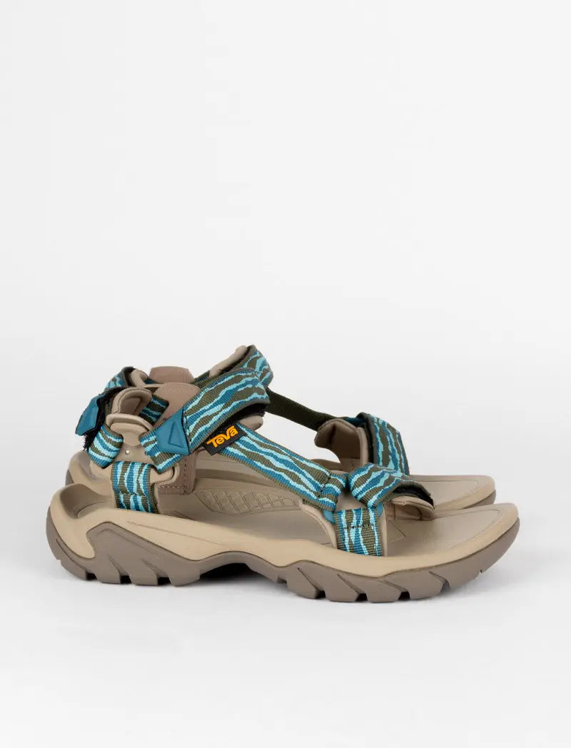 Teva Terra FI 5 Universal Sandals Foggy Mountain Blue / Green Teva