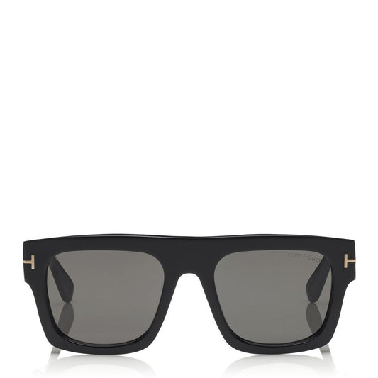 Tom Ford Fausto Sunglasses FT0711 01A 53 Black