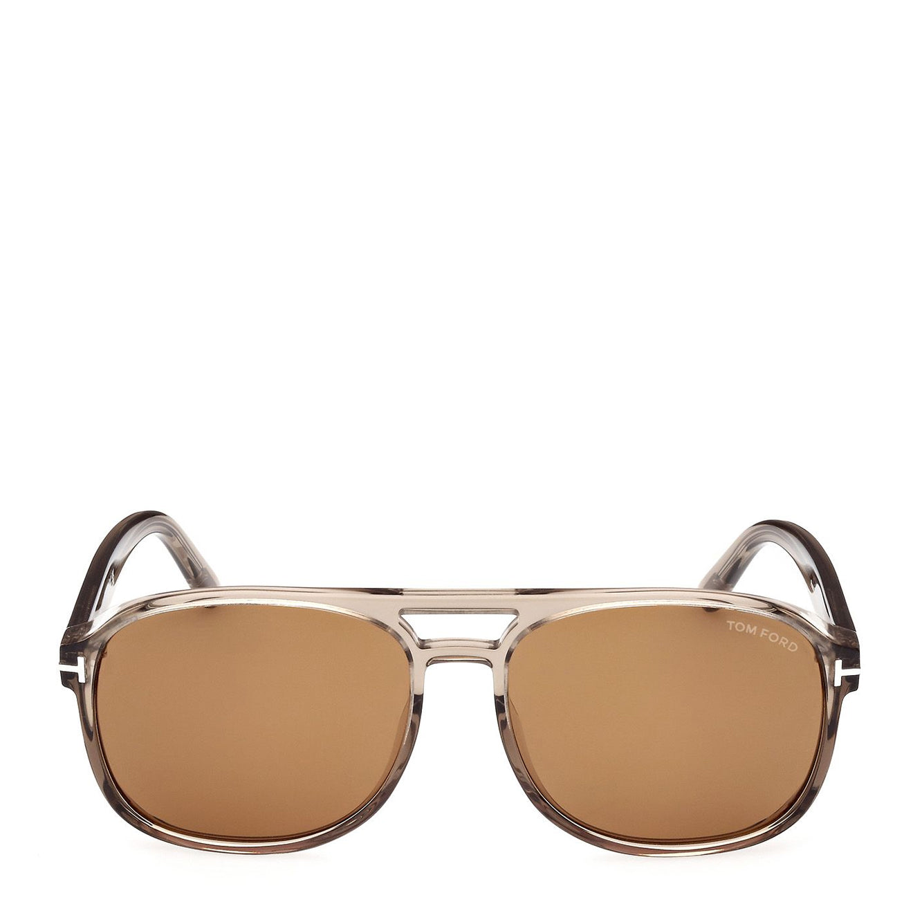 Tom Ford Rosco Sunglasses FT1022 45E 58 Shiny Light Brown