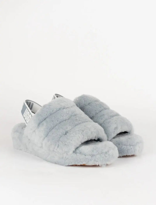 UGG Fluff Yeah Slide Ash Fog UGG