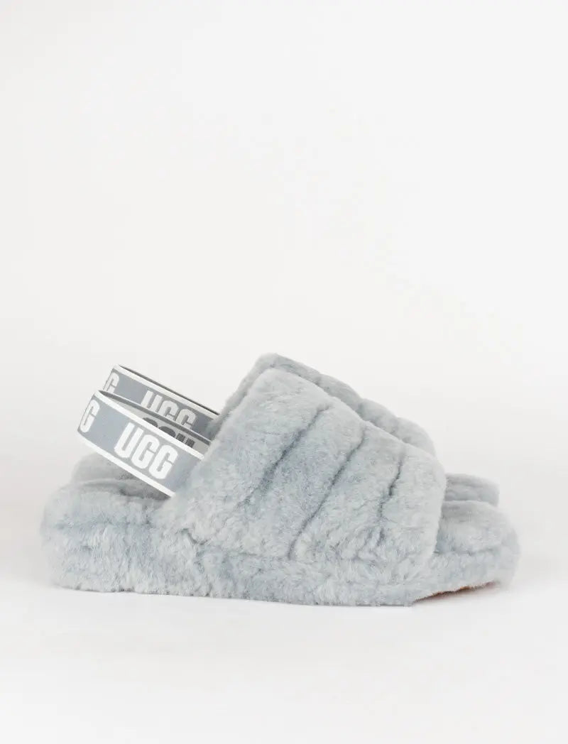 UGG Fluff Yeah Slide Ash Fog UGG