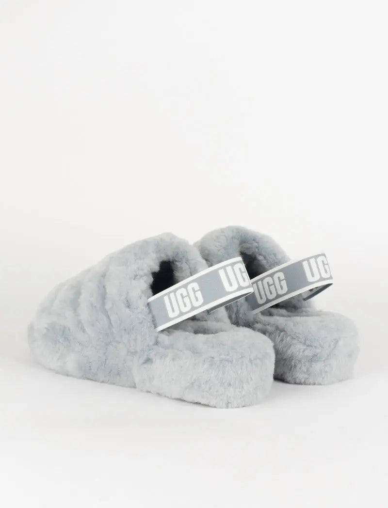 UGG Fluff Yeah Slide Ash Fog UGG