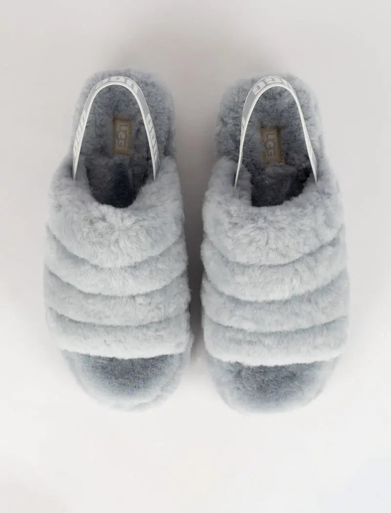 UGG Fluff Yeah Slide Ash Fog UGG