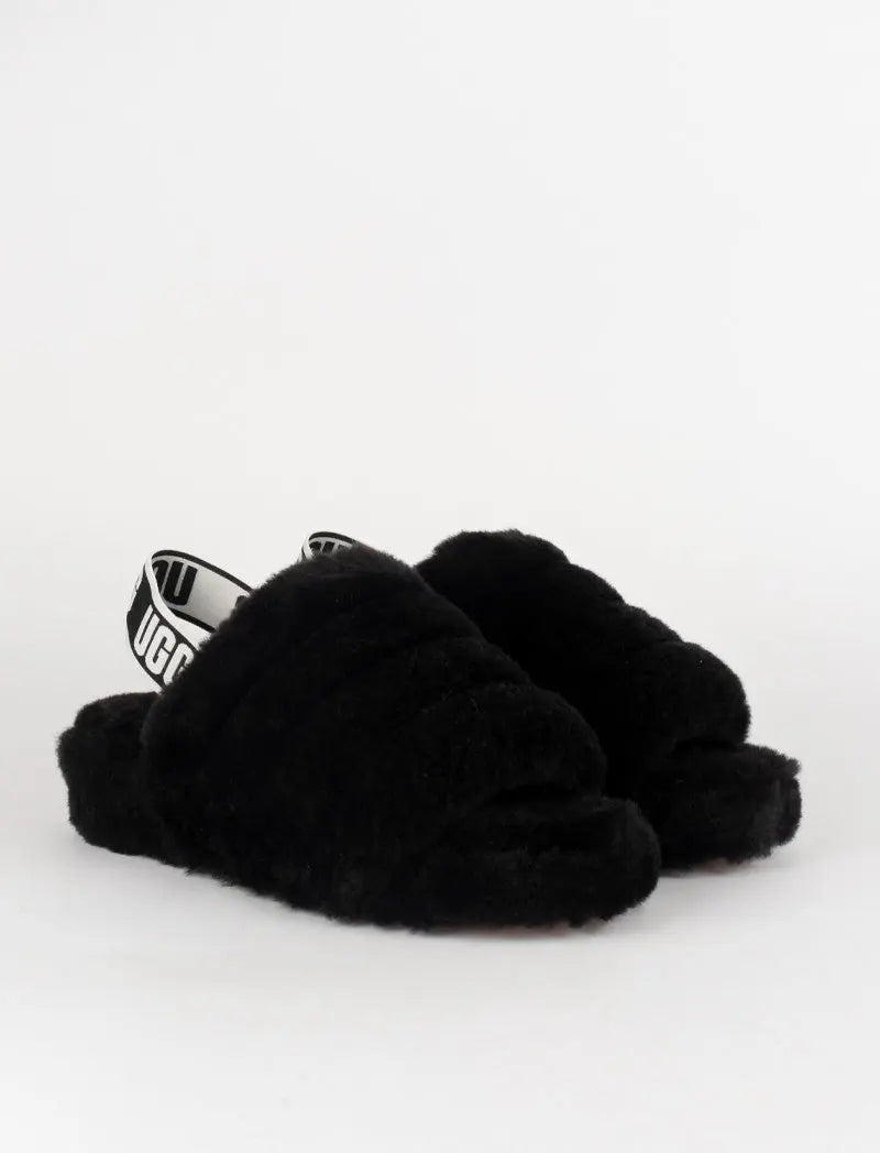 UGG Fluff Yeah Slide Black UGG