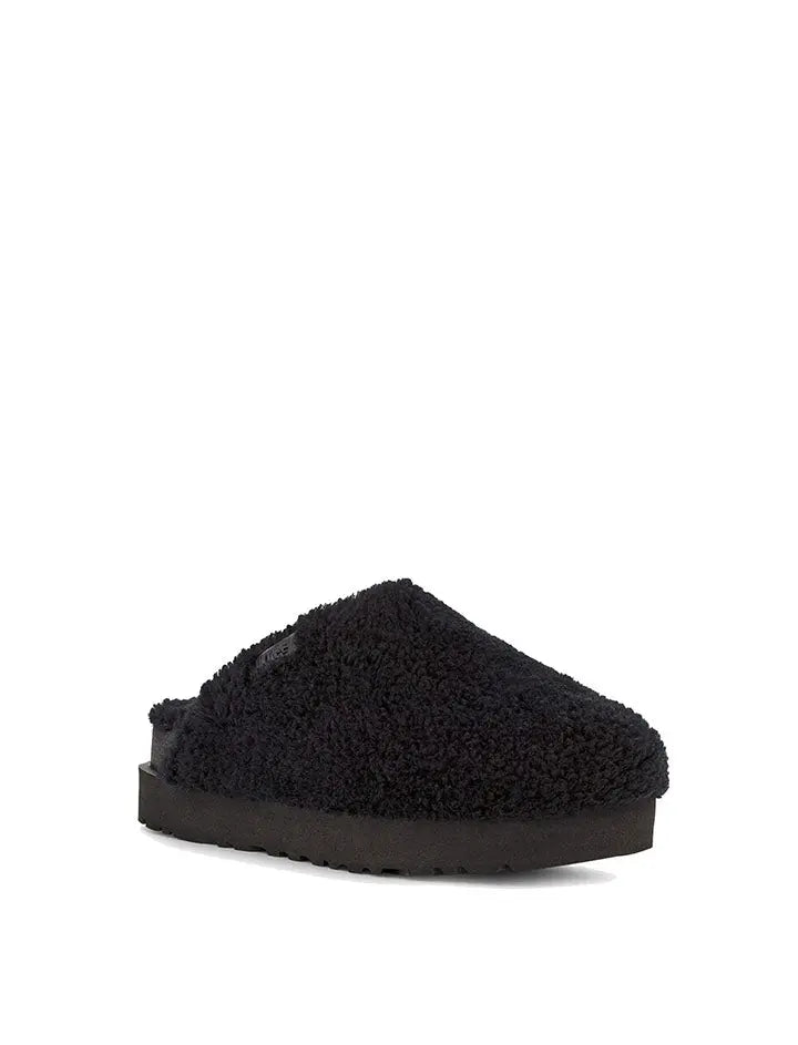 UGG Fuzz Sugar Slide Black UGG