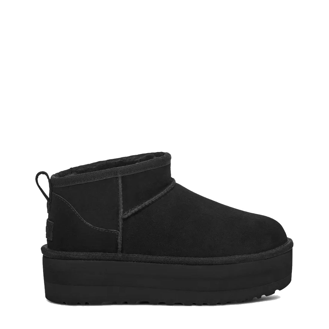 UGG Womens Classic Ultra Mini Platform Boot Black