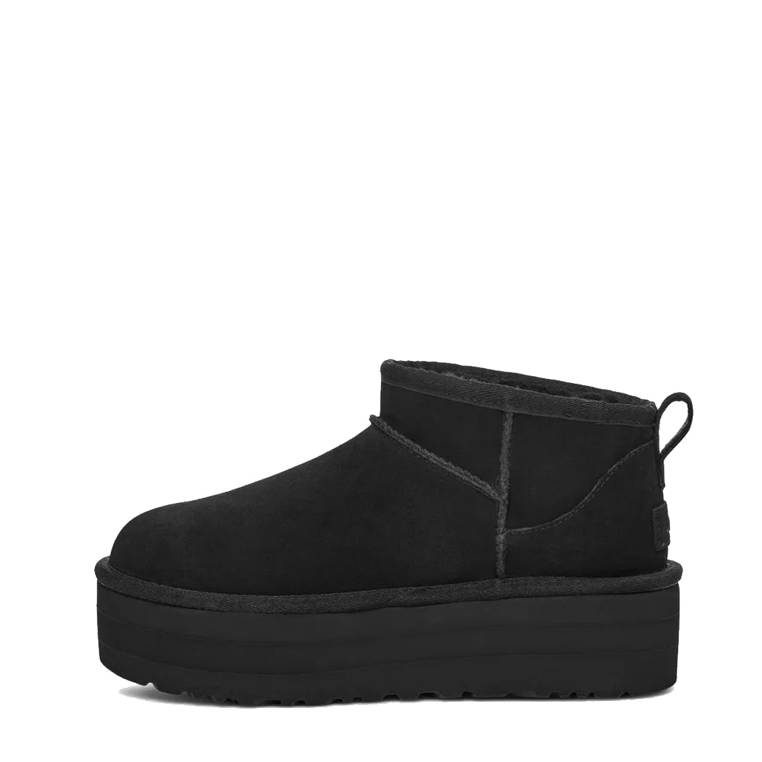 UGG Womens Classic Ultra Mini Platform Boot Black