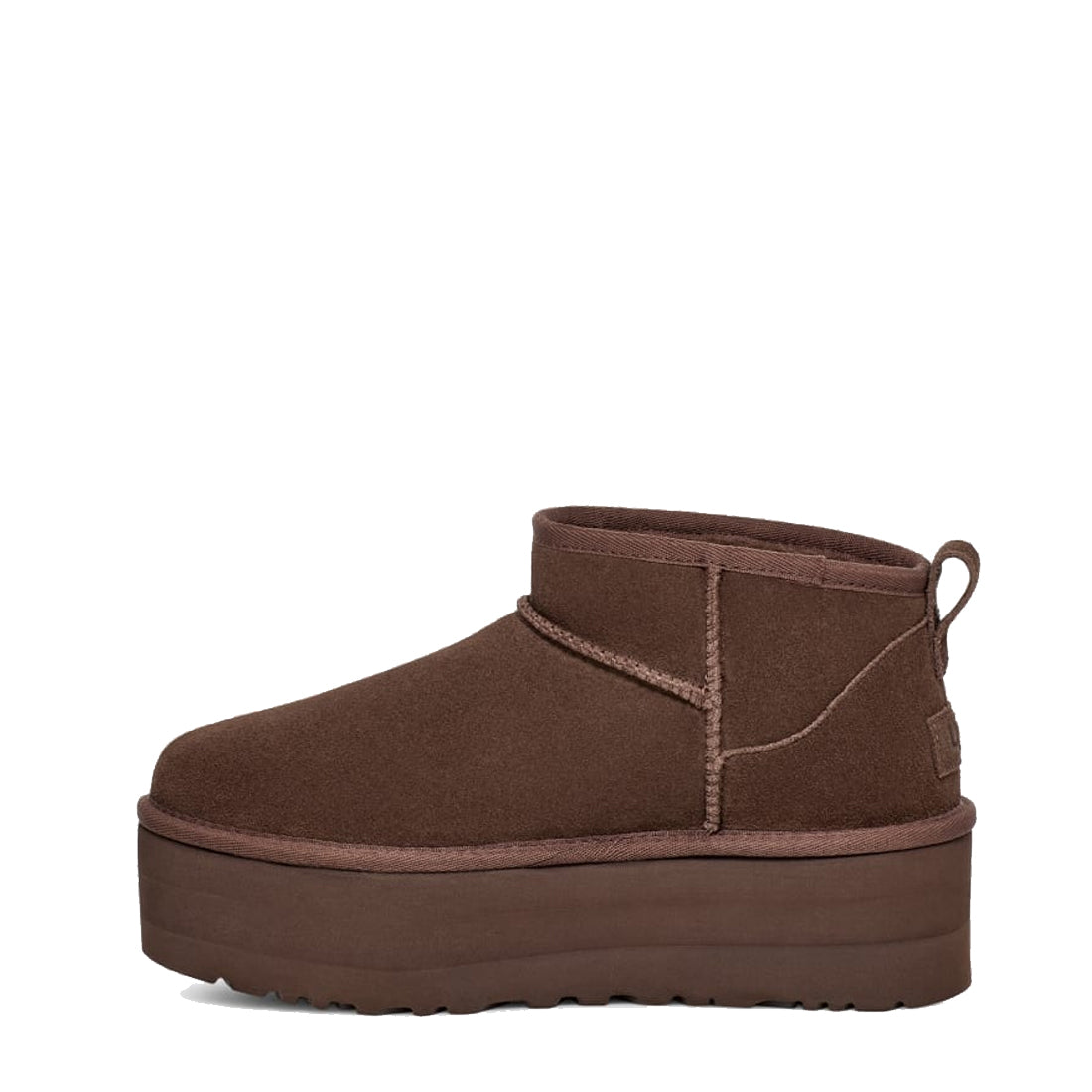 UGG Womens Classic Ultra Mini Platform Boot Burnt Cedar