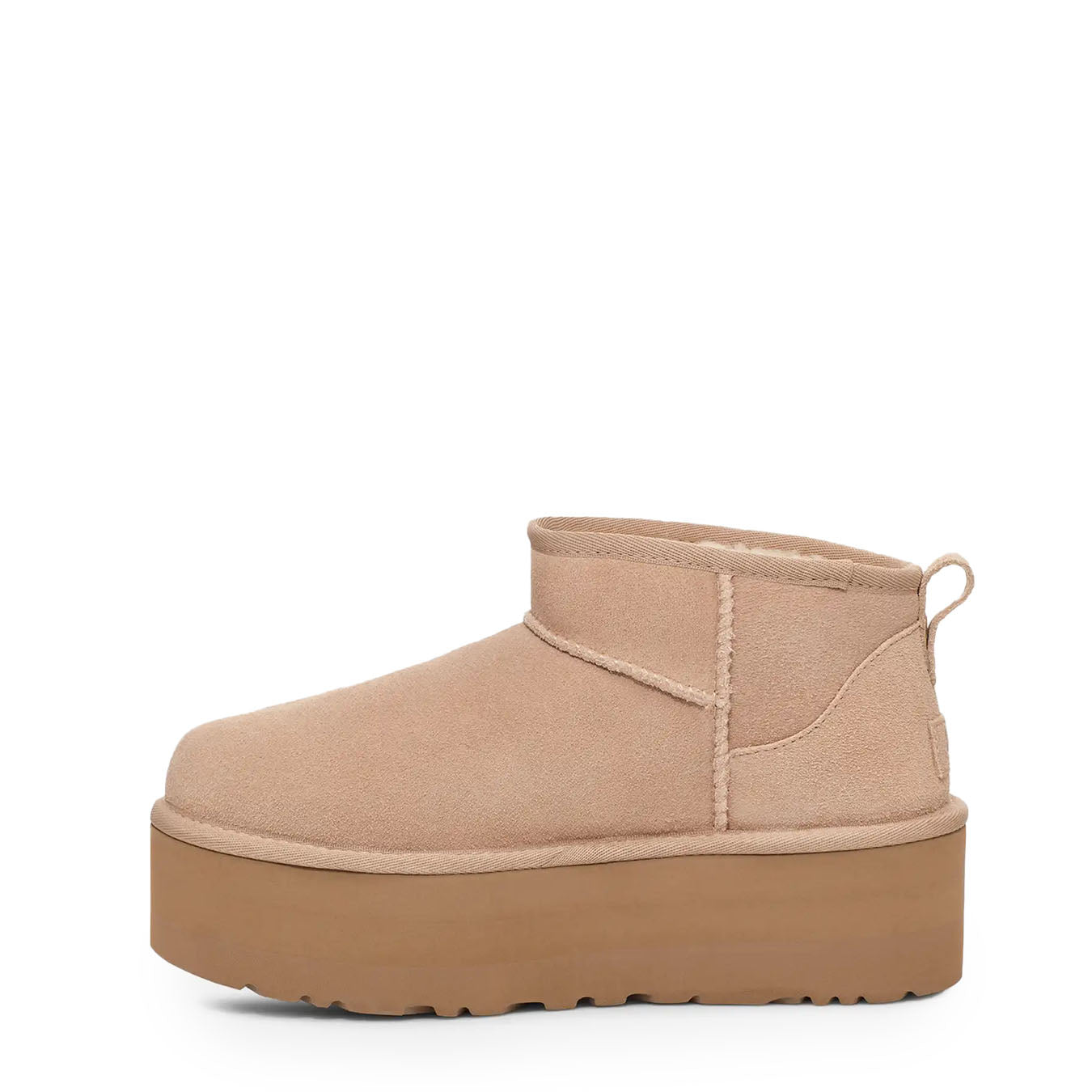 UGG Womens Classic Ultra Mini Platform Boot Sand