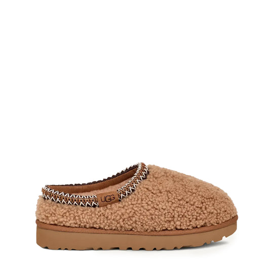 UGG Womens Tasman Maxi Curly Slipper Chestnut