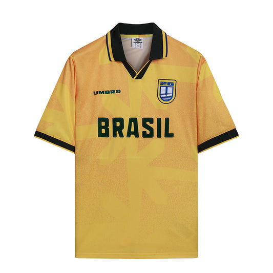 Umbro Brazil Football Jersey Cyber Yellow