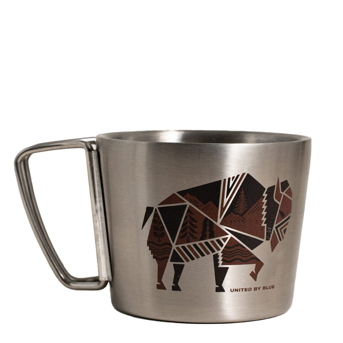 United by Blue 12oz Compass Cup Geo Bison - pam pam 