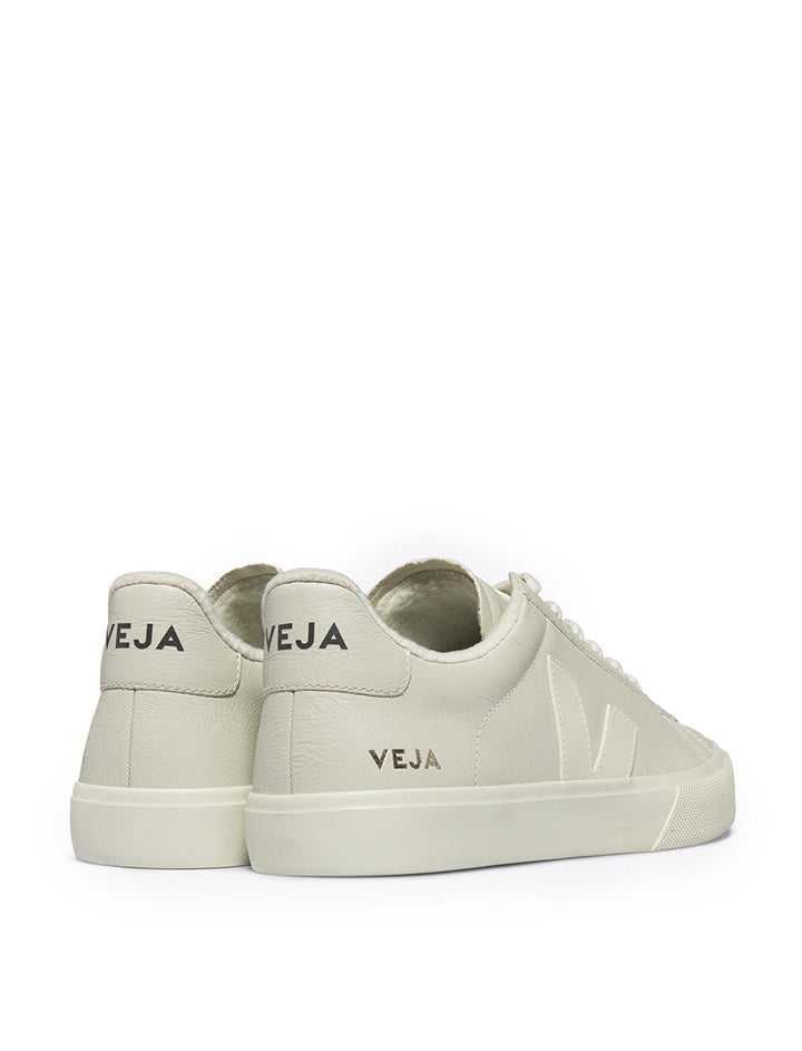 Veja Womens Campo Fured Chromefree Leather Trainer Full Pierre