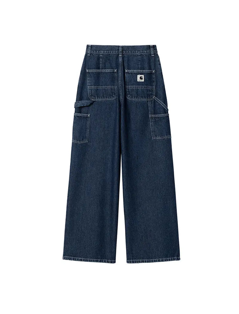 Carhartt WIP Womens Jens Pant Blue Stone Washed