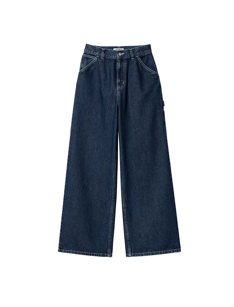 Carhartt WIP Womens Jens Pant Blue Stone Washed