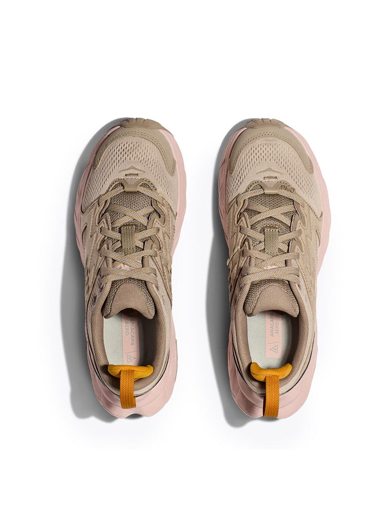 Hoka Womens Anacapa Breeze Low Oxford Tan / Peach Whip - Womenswear