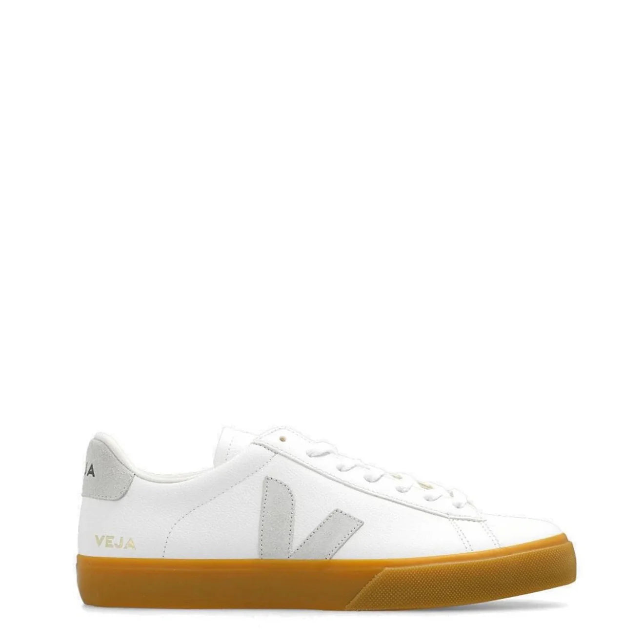 Veja Campo Chromefree Leather Trainer Extra-White Natural Natural