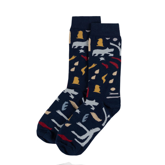 Vanishing Elephant Socks - pam pam