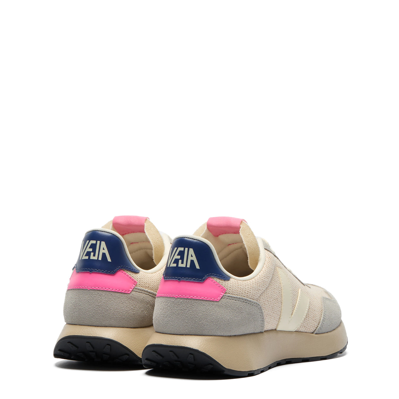 Veja Womens Paulistana Trainer Jute Cashew Oxford-Grey