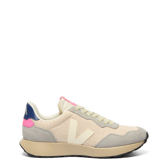Veja Womens Paulistana Trainer Jute Cashew Oxford-Grey