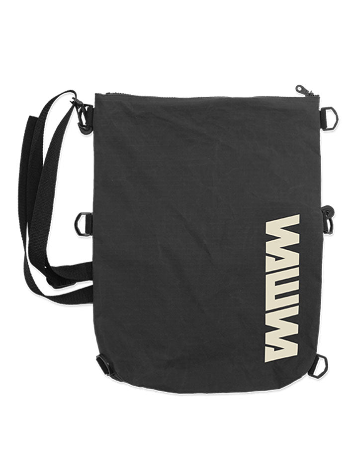 WAWWA Kartis Extendable Messenger Bag Black WAWWA