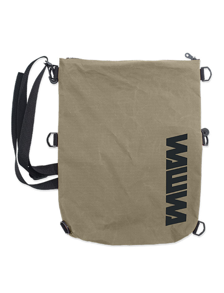 WAWWA Kartis Extendable Messenger Bag Stone Grey WAWWA