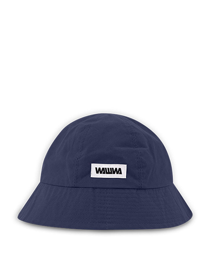 WAWWA Waxed Ripstop Bucket Hat Blue WAWWA