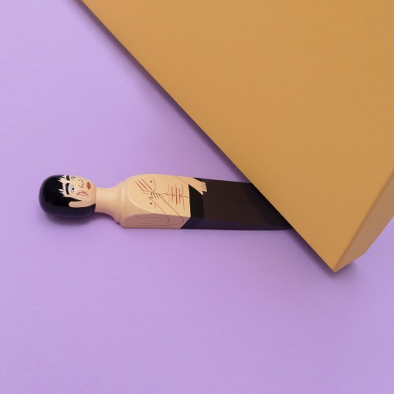 Wedgie Brucey Door Stopper - pam pam 