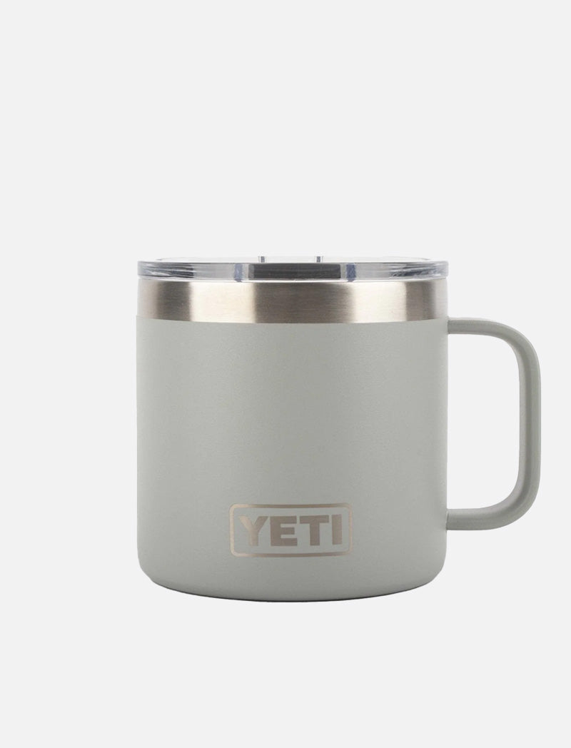 YETI Rambler 14oz Mug MS Granite Grey YETI